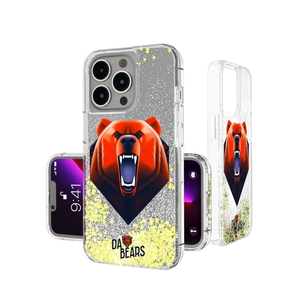 Keyscaper Chicago Bears iPhone Glitter Case