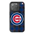 thumbnail image 1 of Keyscaper Chicago Cubs Plaid Bling iPhone Case, 1 of 1