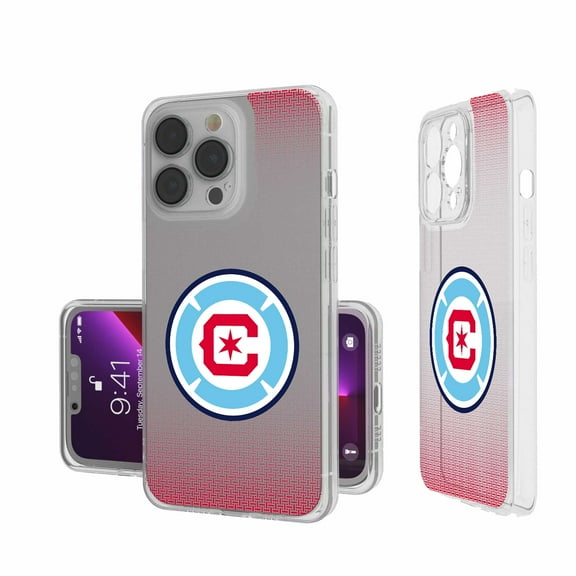 Keyscaper Chicago Fire Linen Logo iPhone Clear Case