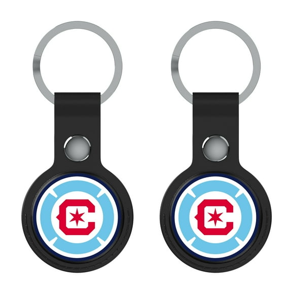 Keyscaper Chicago Fire Two-Pack Insignia AirTag Holders