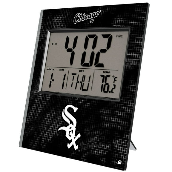 Keyscaper Chicago White Sox Digital Desk Clock
