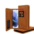 thumbnail image 1 of Keyscaper Chris Lindstrom Brown Atlanta Falcons Galaxy Folio Case, 1 of 1