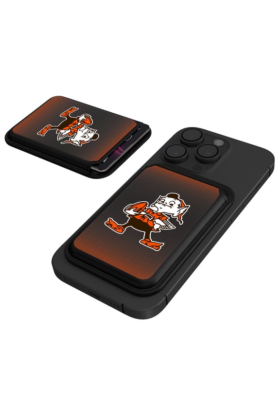 Cleveland Browns Historic Logo Magnetic Credit Card Wallet