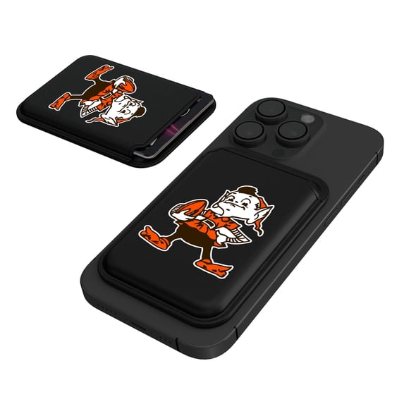 Keyscaper Cleveland Browns Magnetic Credit Card Wallet