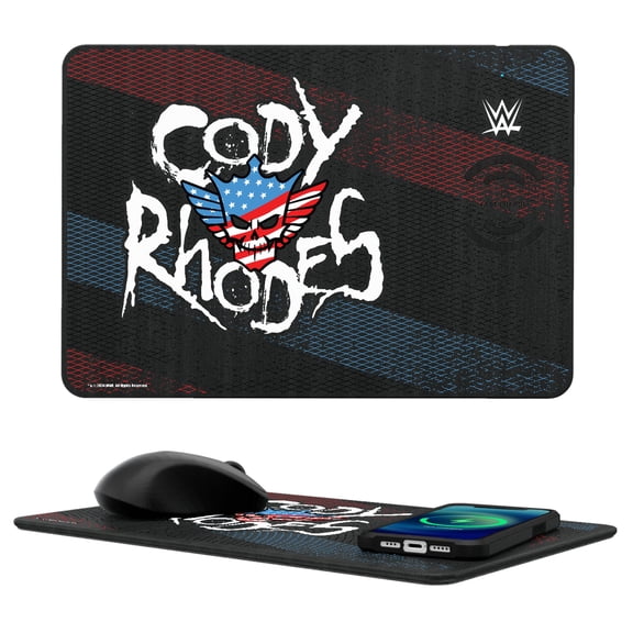 Keyscaper Cody Rhodes Wireless Charger & Mouse Pad