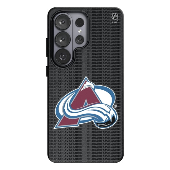 Keyscaper Colorado Avalanche Text Backdrop Galaxy Magnetic Bump Case