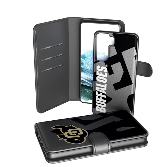 Keyscaper Colorado Buffaloes Galaxy Mono Tilt Wallet Case