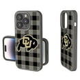 thumbnail image 1 of Keyscaper Colorado Buffaloes Plaid Soft Touch iPhone Case, 1 of 1