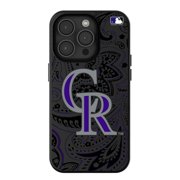 Keyscaper Colorado Rockies Paisley iPhone Magnetic Bump Case