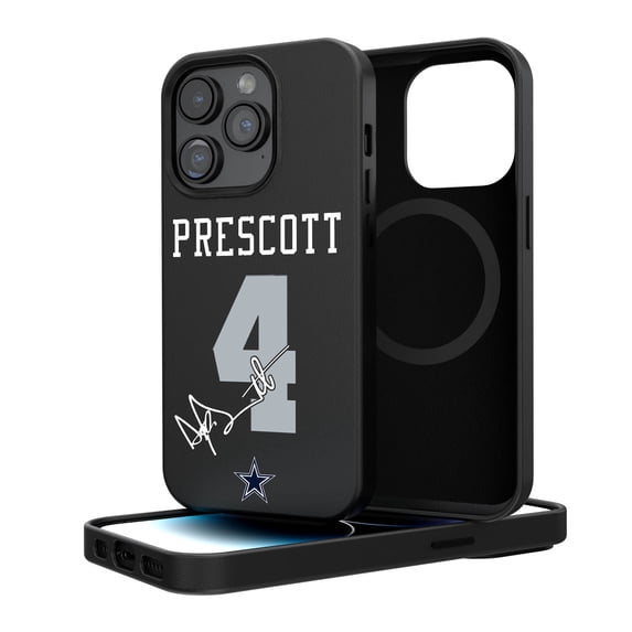 Keyscaper Dak Prescott Dallas Cowboys iPhone Magnetic Bump Case