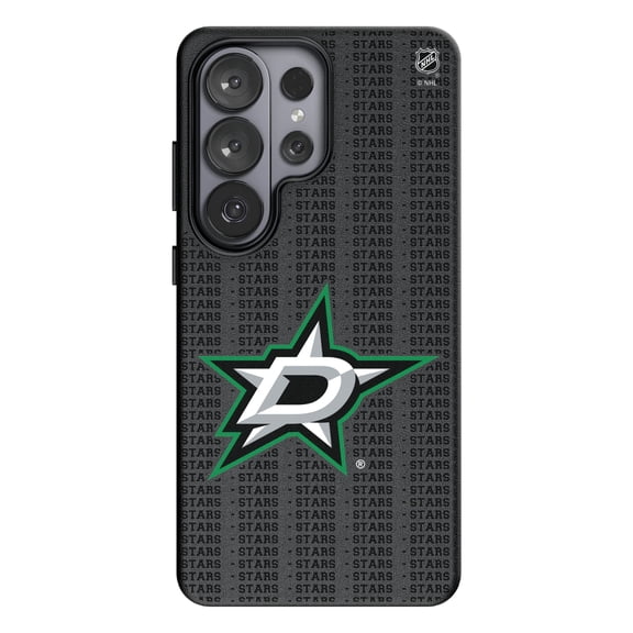 Keyscaper Dallas Stars Text Backdrop Galaxy Magnetic Bump Case