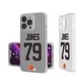 thumbnail image 1 of Keyscaper Dawand Jones Cleveland Browns iPhone Clear Case, 1 of 6