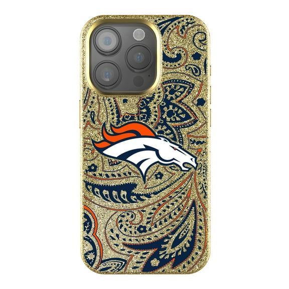 Keyscaper Denver Broncos Paisley Bling iPhone Case