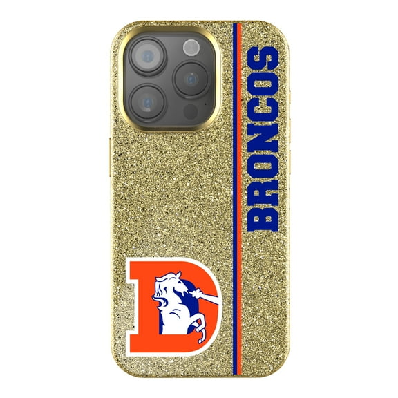 Keyscaper Denver Broncos Throwback Logo iPhone Bling Case