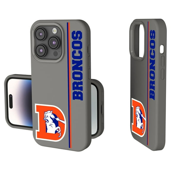 Keyscaper Denver Broncos Throwback Logo iPhone Soft Touch Case