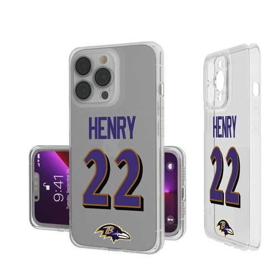 Keyscaper Derrick Henry Baltimore Ravens iPhone Clear Case