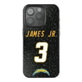 thumbnail image 1 of Keyscaper Derwin James Jr. Black Los Angeles Chargers Bling iPhone Case, 1 of 1