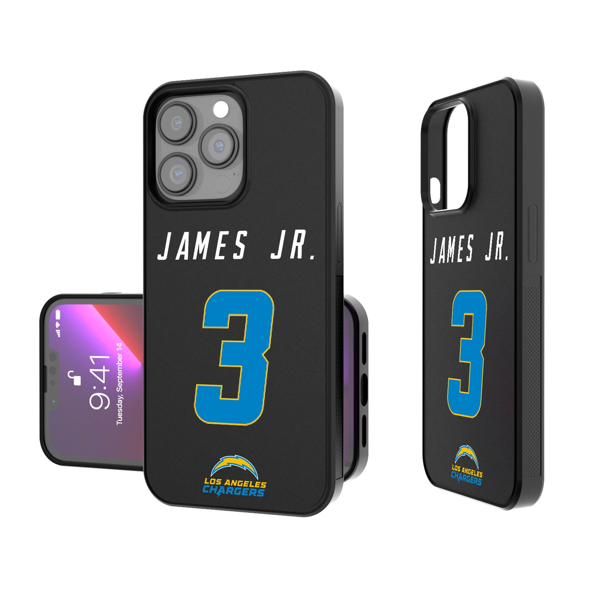 Keyscaper Derwin James Jr. Los Angeles Chargers iPhone Bump Case ...
