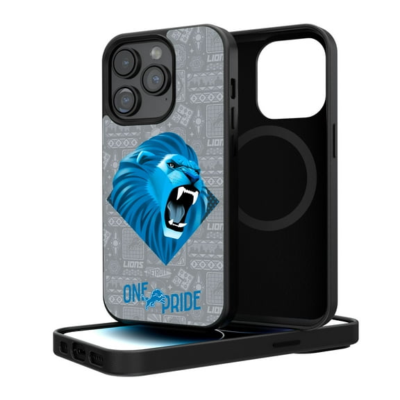 Keyscaper Detroit Lions iPhone Magnetic Bump Case