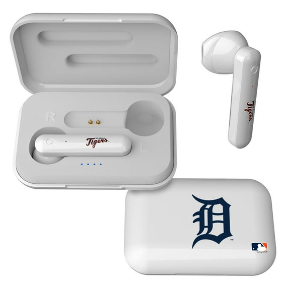 Keyscaper Detroit Tigers Wireless TWS Insignia Design Earbuds
