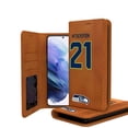 thumbnail image 1 of Keyscaper Devon Witherspoon Brown Seattle Seahawks Galaxy Folio Case, 1 of 1