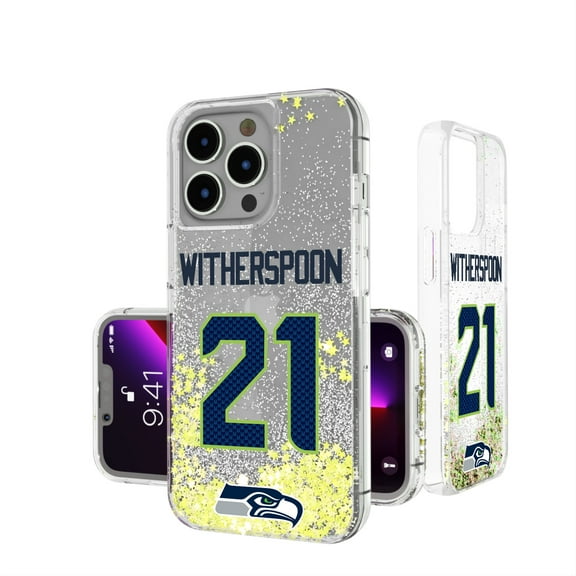 Keyscaper Devon Witherspoon Seattle Seahawks iPhone Glitter Phone Case