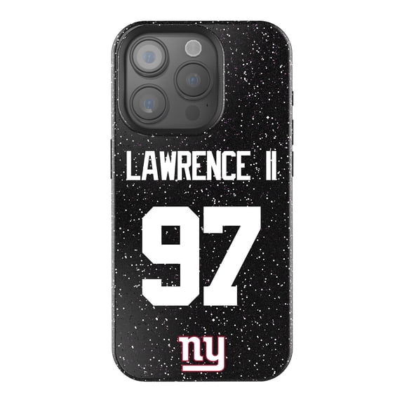 Keyscaper Dexter Lawrence II Black New York Giants Bling iPhone Case