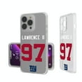 thumbnail image 1 of Keyscaper Dexter Lawrence II New York Giants iPhone Clear Case, 1 of 1