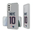 thumbnail image 1 of Keyscaper Drake Maye New England Patriots Galaxy Clear Case, 1 of 6