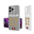 thumbnail image 1 of Keyscaper Dre Greenlaw San Francisco 49ers iPhone Clear Case, 1 of 1