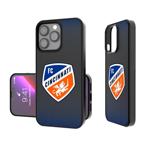 Keyscaper FC Cincinnati Linen Logo iPhone Bump Case