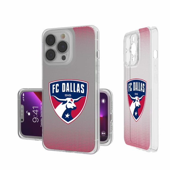 Keyscaper FC Dallas Linen Logo iPhone Clear Case