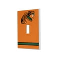 thumbnail image 1 of Keyscaper Florida A&M Rattlers Stripe Design Single Toggle Lightswitch Plate, 1 of 4