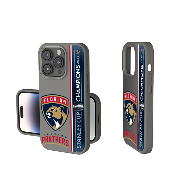 Keyscaper Florida Panthers 2025 Stanley Cup Champions iPhone Soft Touch Case