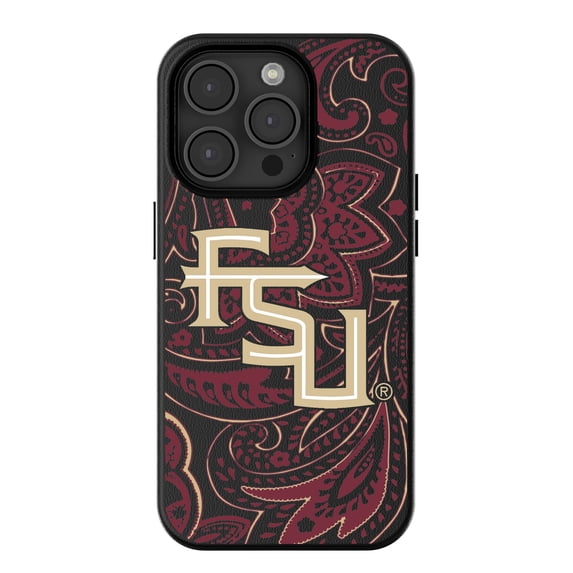 Keyscaper Florida State Seminoles Paisley iPhone Magnetic Bump Case