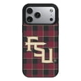 thumbnail image 1 of Keyscaper Florida State Seminoles Plaid Magnetic Bump iPhone Case, 1 of 6