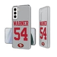 thumbnail image 1 of Keyscaper Fred Warner San Francisco 49ers Galaxy Clear Case, 1 of 6