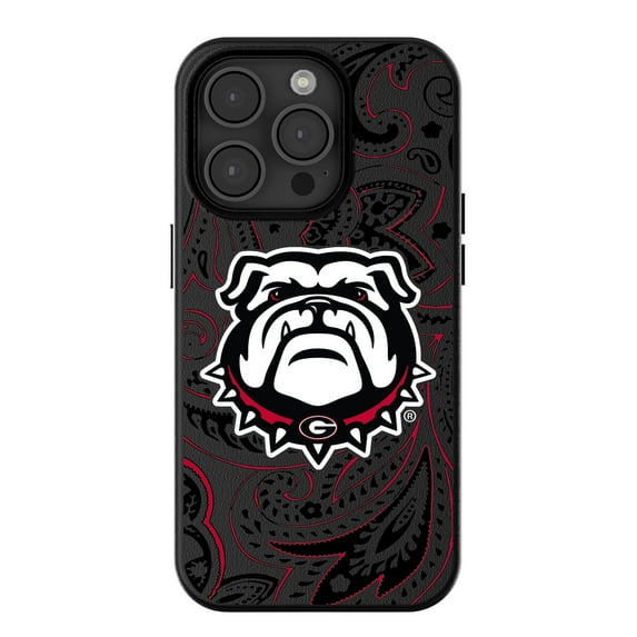 Keyscaper Georgia Bulldogs Paisley iPhone Magnetic Bump Case