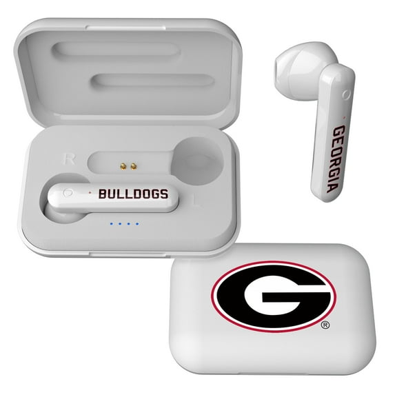 Keyscaper Georgia Bulldogs Wireless TWS Insignia Design Earbuds