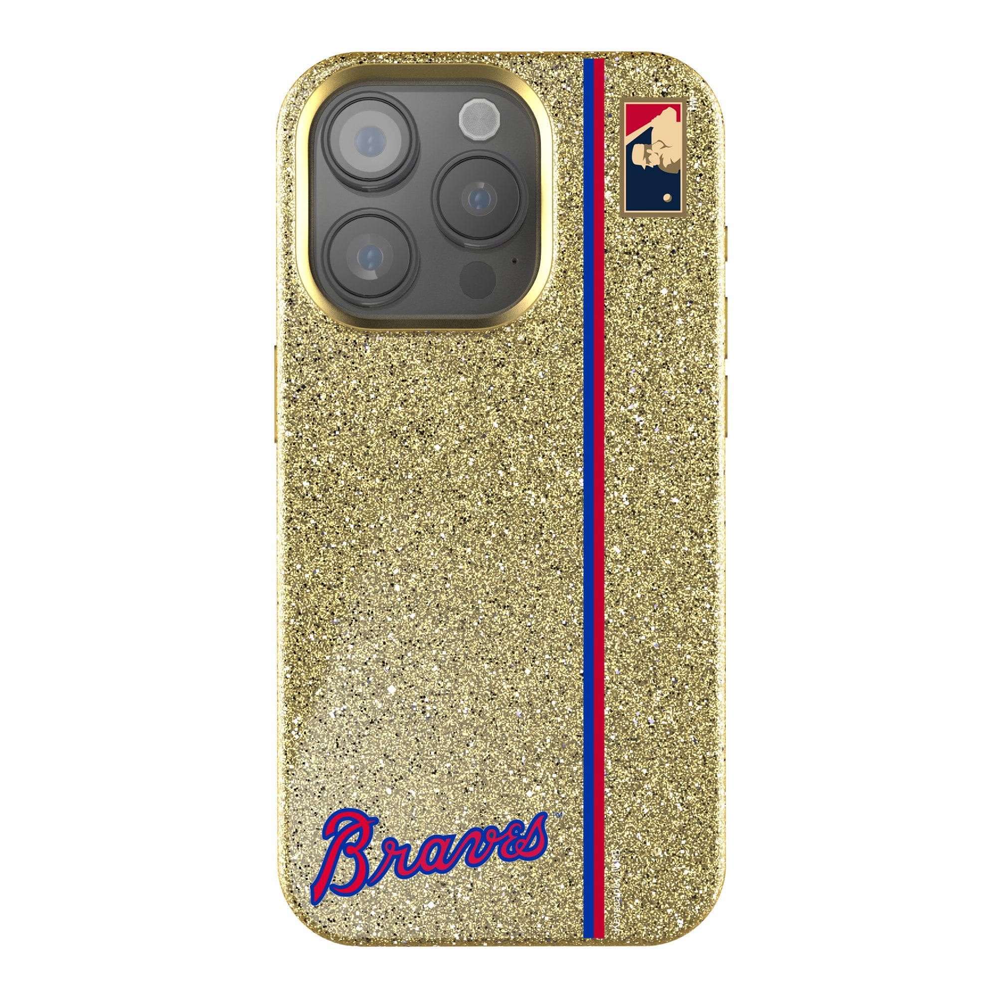 Keyscaper Gold Atlanta Braves iPhone Bling Case - Walmart.com
