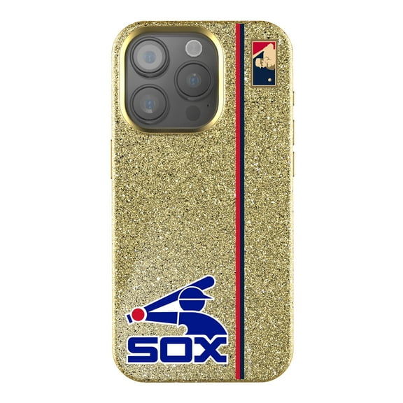 Keyscaper Gold Chicago White Sox iPhone Bling Case