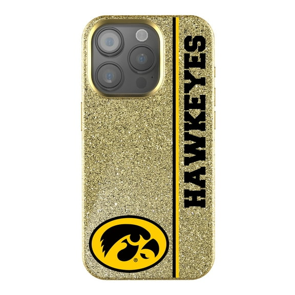 Keyscaper Gold Iowa Hawkeyes iPhone Bling Case