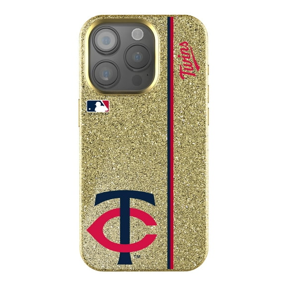 Keyscaper Gold Minnesota Twins iPhone Bling Case