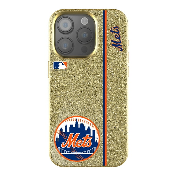 Keyscaper Gold New York Mets iPhone Bling Case