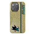 thumbnail image 1 of Keyscaper Gold San Jose Sharks Sidebar Bling iPhone Case, 1 of 7