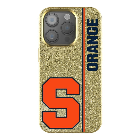 Keyscaper Gold Syracuse Orange iPhone Bling Case