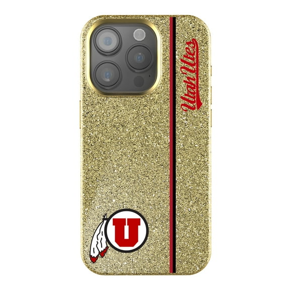 Keyscaper Gold Utah Utes iPhone Bling Case