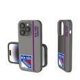 thumbnail image 1 of Keyscaper Gray New York Rangers Sidebar Soft Touch iPhone Case, 1 of 6