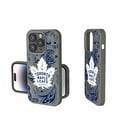 thumbnail image 1 of Keyscaper Gray Toronto Maple Leafs Paisley Soft Touch iPhone Case, 1 of 6