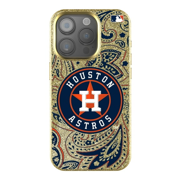 Keyscaper Houston Astros Paisley Bling iPhone Case